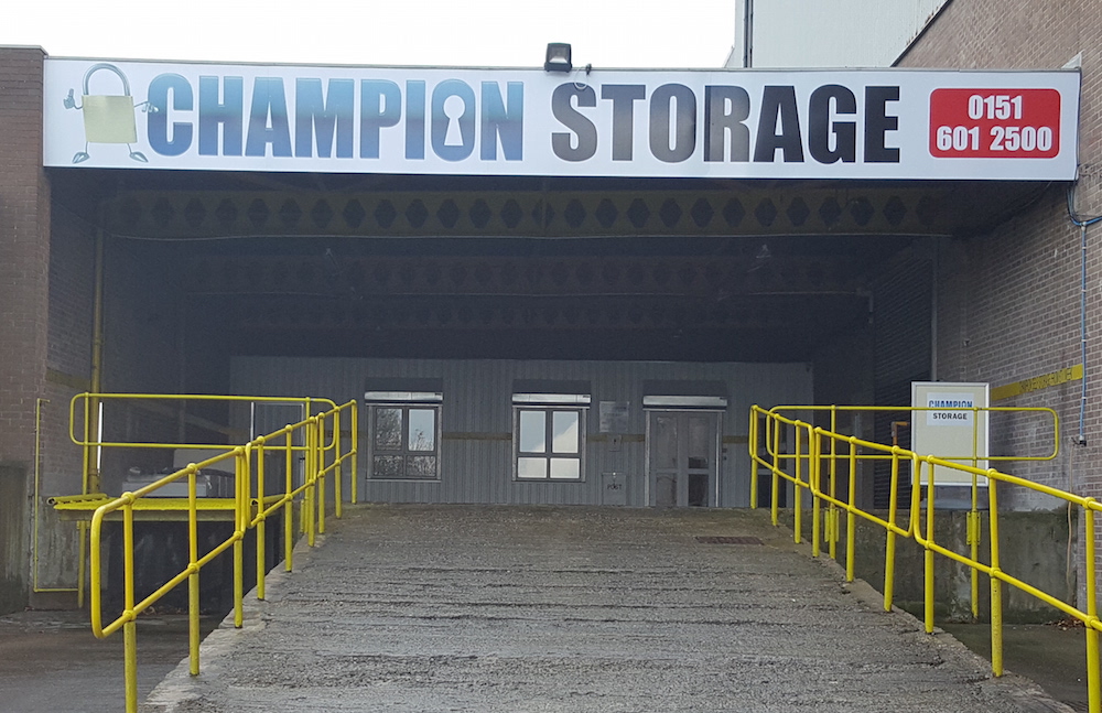 the only drive-in storage on the Wirral